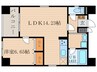 CASA ALA MODE MATSUBARA 273 1LDKの間取り