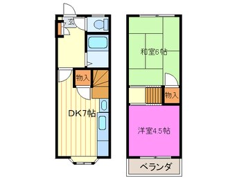 間取図 川上マンション