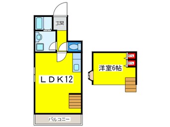 間取図 マンションラフィ－ネ