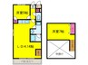 ラフィーネ 2LDKの間取り