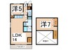 ラフィーネ 2LDKの間取り