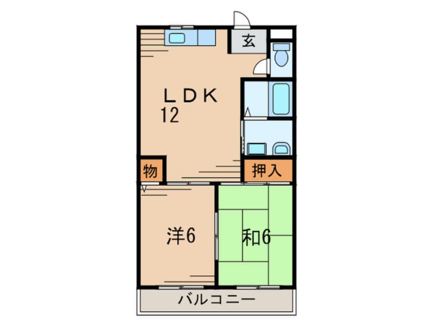 間取図 レ・プレ・キャトラン