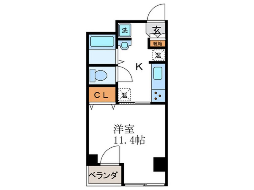 間取図 桂野里マンション