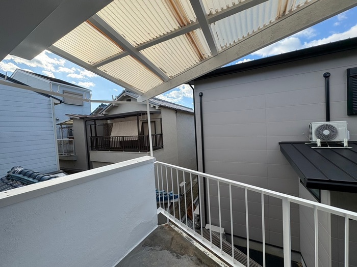 室内からの展望 ﾃﾞｻﾞｲﾝﾘﾌｫｰﾑｶﾞﾚｰｼﾞﾊｳｽ