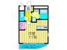 ＤＩＴ　Ｃｏａｒｔ 1Rの間取り