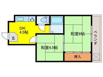 間取図 ハイツアスカ