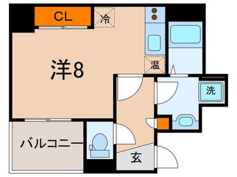 間取図 アスヴェル神戸元町II(404)