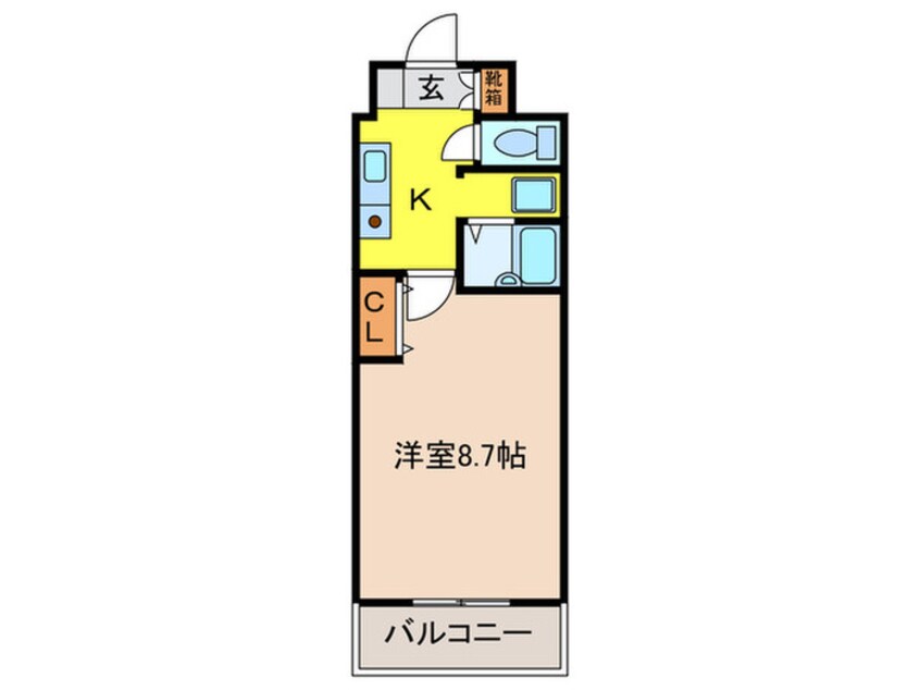 間取図 グランドゥ－ル高師浜