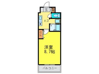 間取図 グランドゥ－ル高師浜