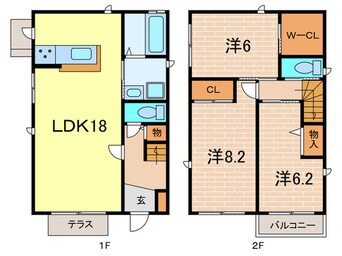 間取図 西平町戸建Ａ