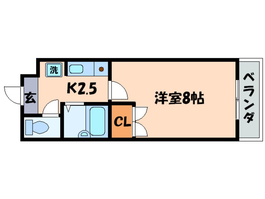 間取図 センチュリー玉川