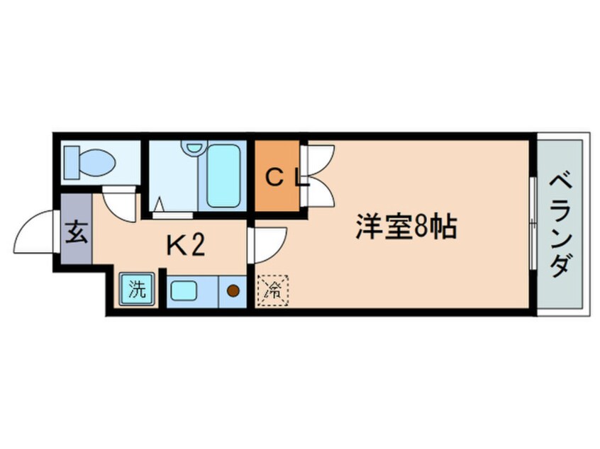 間取図 センチュリー玉川