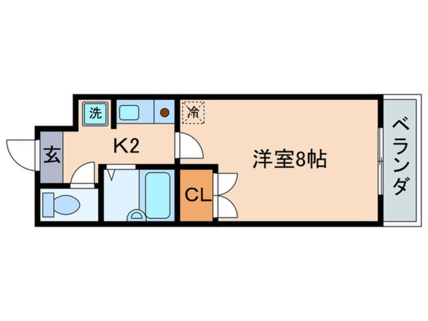 間取図 センチュリー玉川