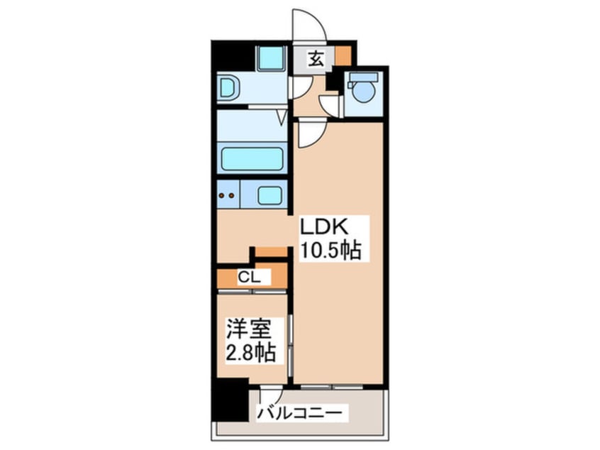 間取図 グランフェリーチェ・ナイン