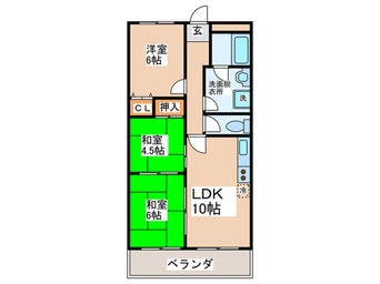 間取図 フローレンスヨシダ