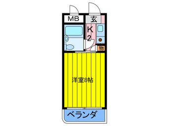 間取図 ビアリッツ守口