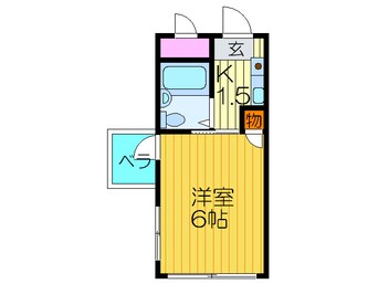 間取図 ビアリッツ守口