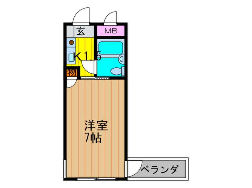 間取図 ビアリッツ守口