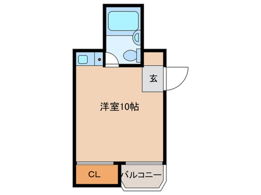 間取図 メゾンド－ル高殿