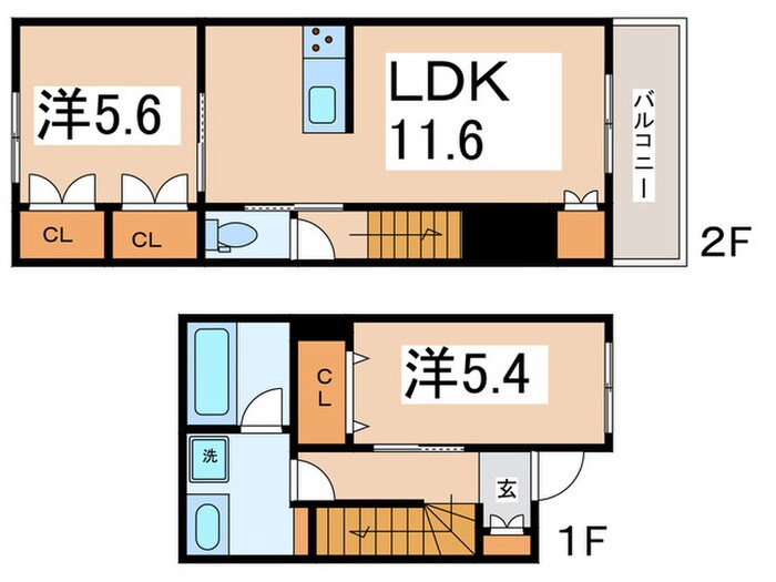 間取り図 オークメゾン加美