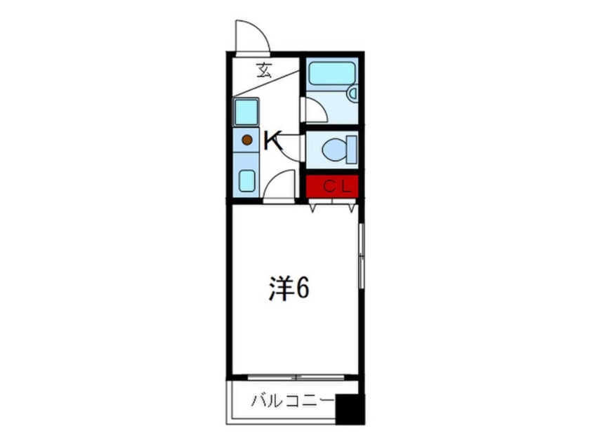 間取図 リバ－サイド明光