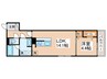 D-residence安立 1LDKの間取り