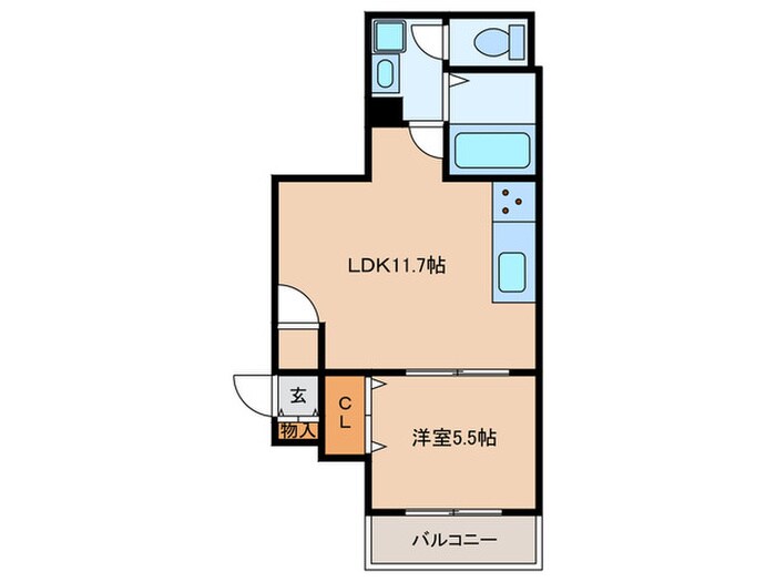 間取り図 仮)レクエルド佃