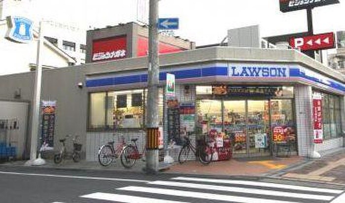 ローソン都島警察署前店(コンビニ)まで240m コ－ポアイリス