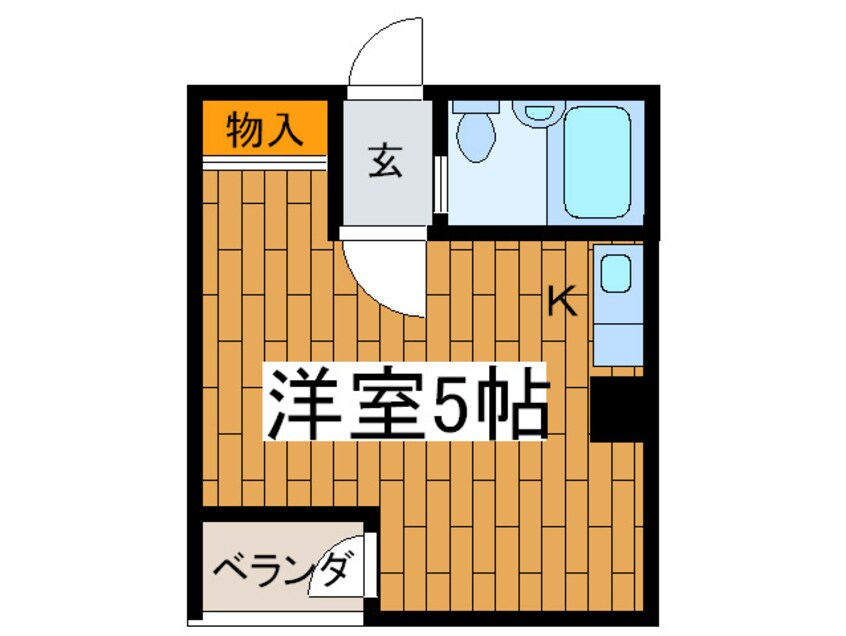 間取図 デイズ桜川Ⅱ