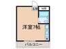 ベル東須磨 1Rの間取り
