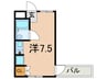 ベル東須磨 1Rの間取り
