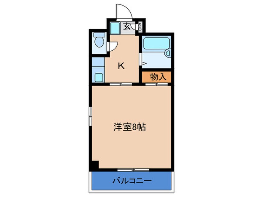間取図 アベニュー津田