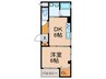 ＣＯＭＦＹ　ＴＥＮＮＯＪＩ 1DKの間取り