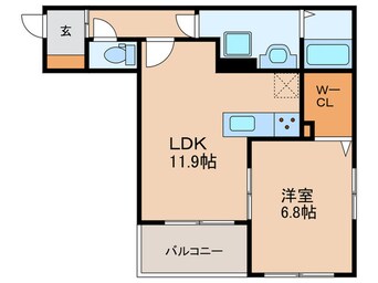 間取図 仮)レジデンス藤ケ森