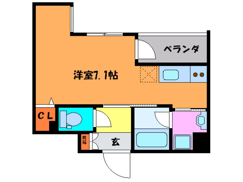 間取図 グラマシー京都