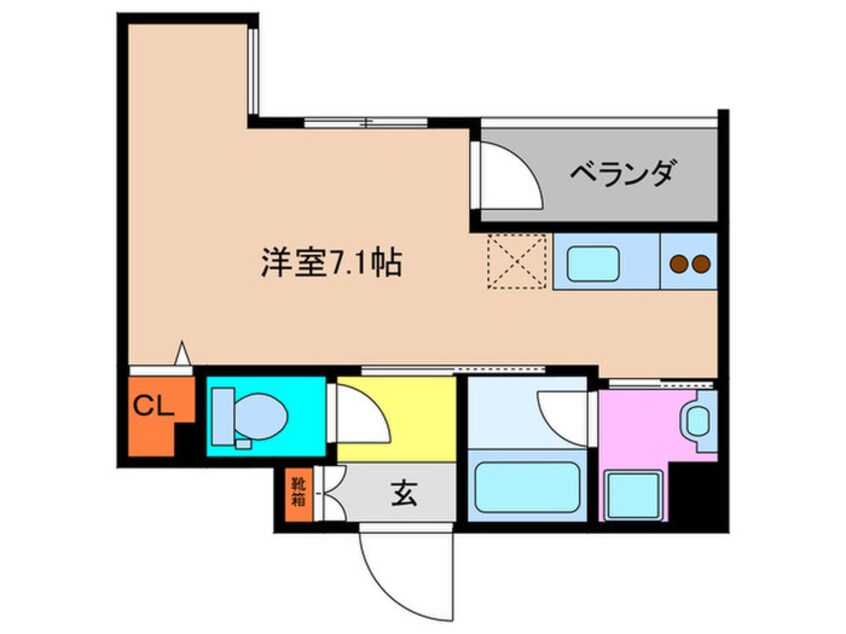 間取図 グラマシー京都