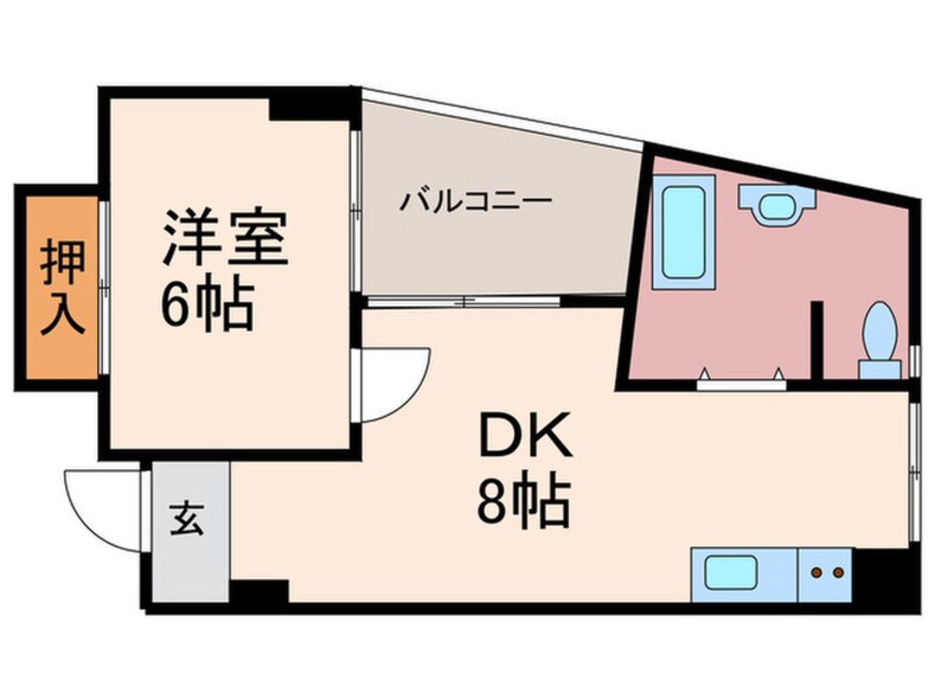 間取図 グランタック東山二条