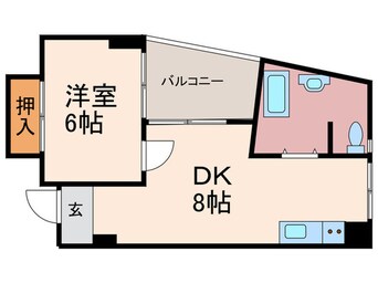 間取図 グランタック東山二条