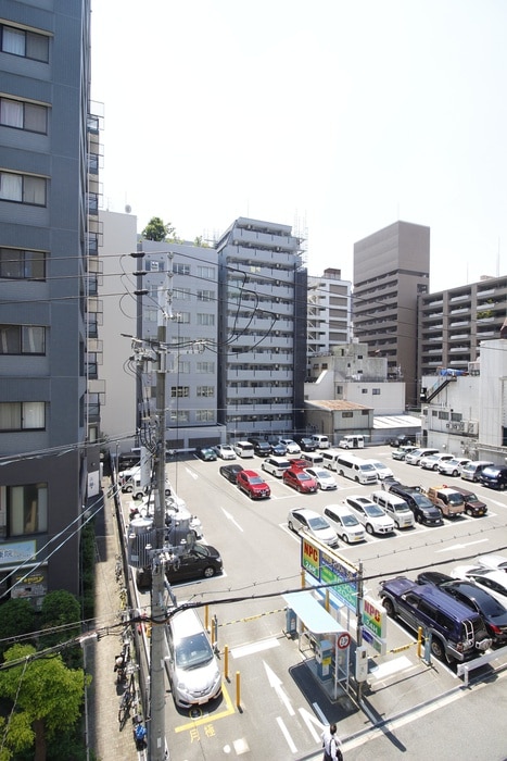 室内からの展望 アルボール西道頓堀