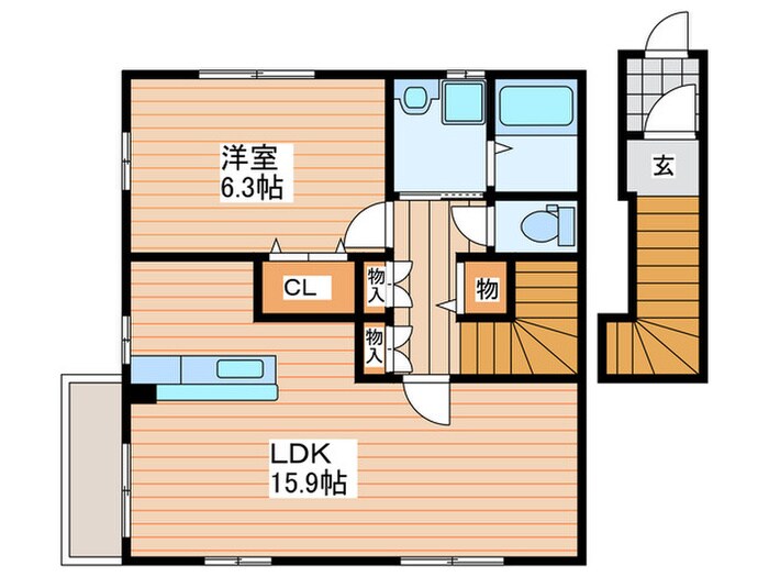 間取り図 ＭＧＲプレサント
