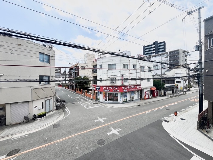 室内からの展望 AQUILA三軒家東