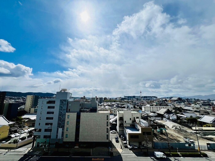 室内からの展望 ルネ河原町