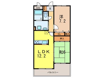 間取図 ＫＤＸﾚｼﾞﾃﾞﾝｽ夙川ﾋﾙｽﾞ4番館