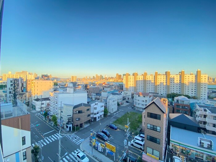 室内からの展望 エスリード新北野アーデル