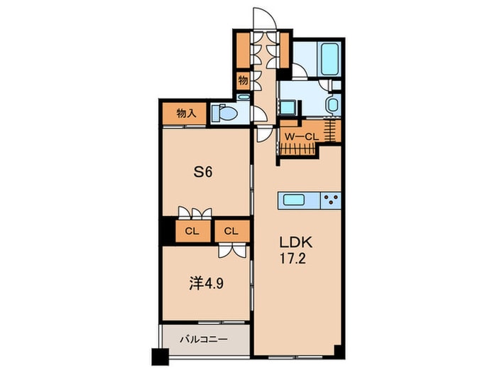 間取り図 イニシア神戸森北町(102)