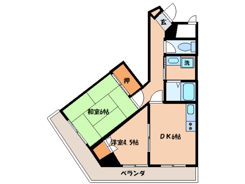 間取図 メゾンド・シプレ