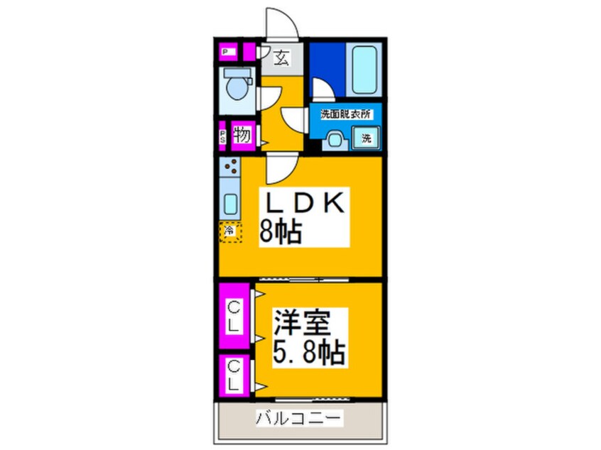 間取図 カーサ・エテルナ