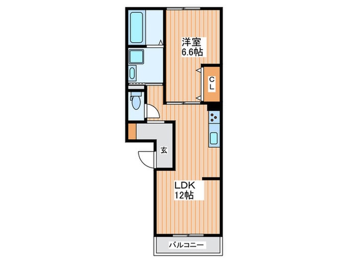 間取り図 アリーナ栄町