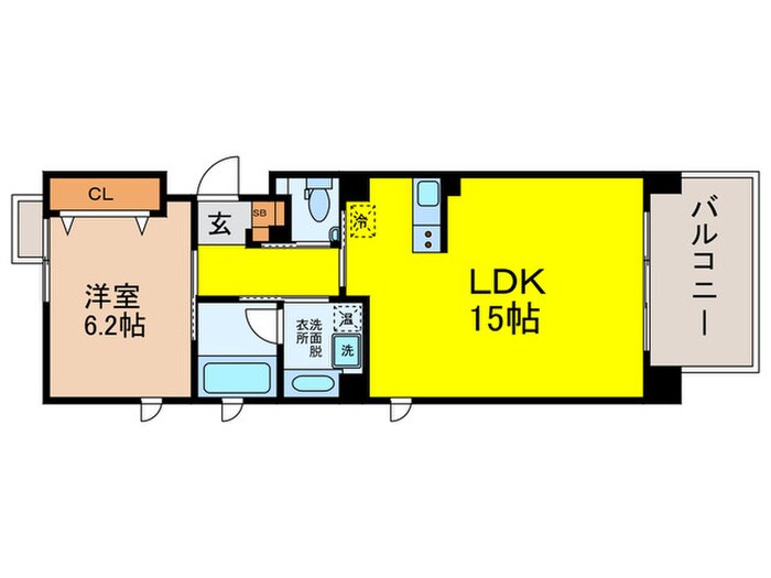 間取り図 望園荘ウィル南田辺５丁目