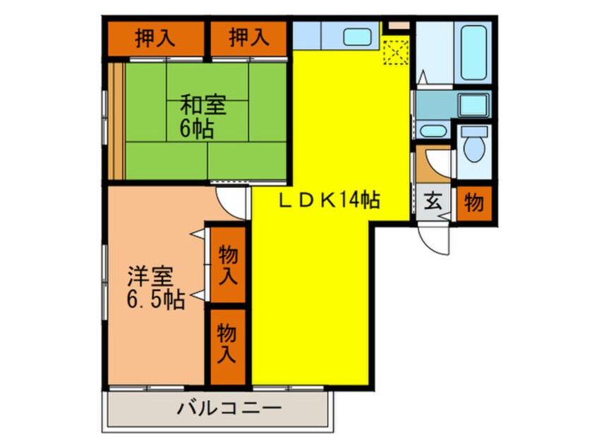 間取図 ラーク加茂